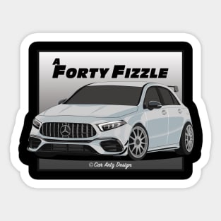 A Forty Fizzle Sticker